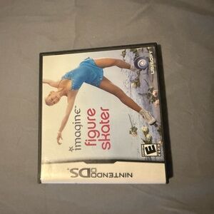Nintendo DS Imagine Figure Skater Game - Blue and White